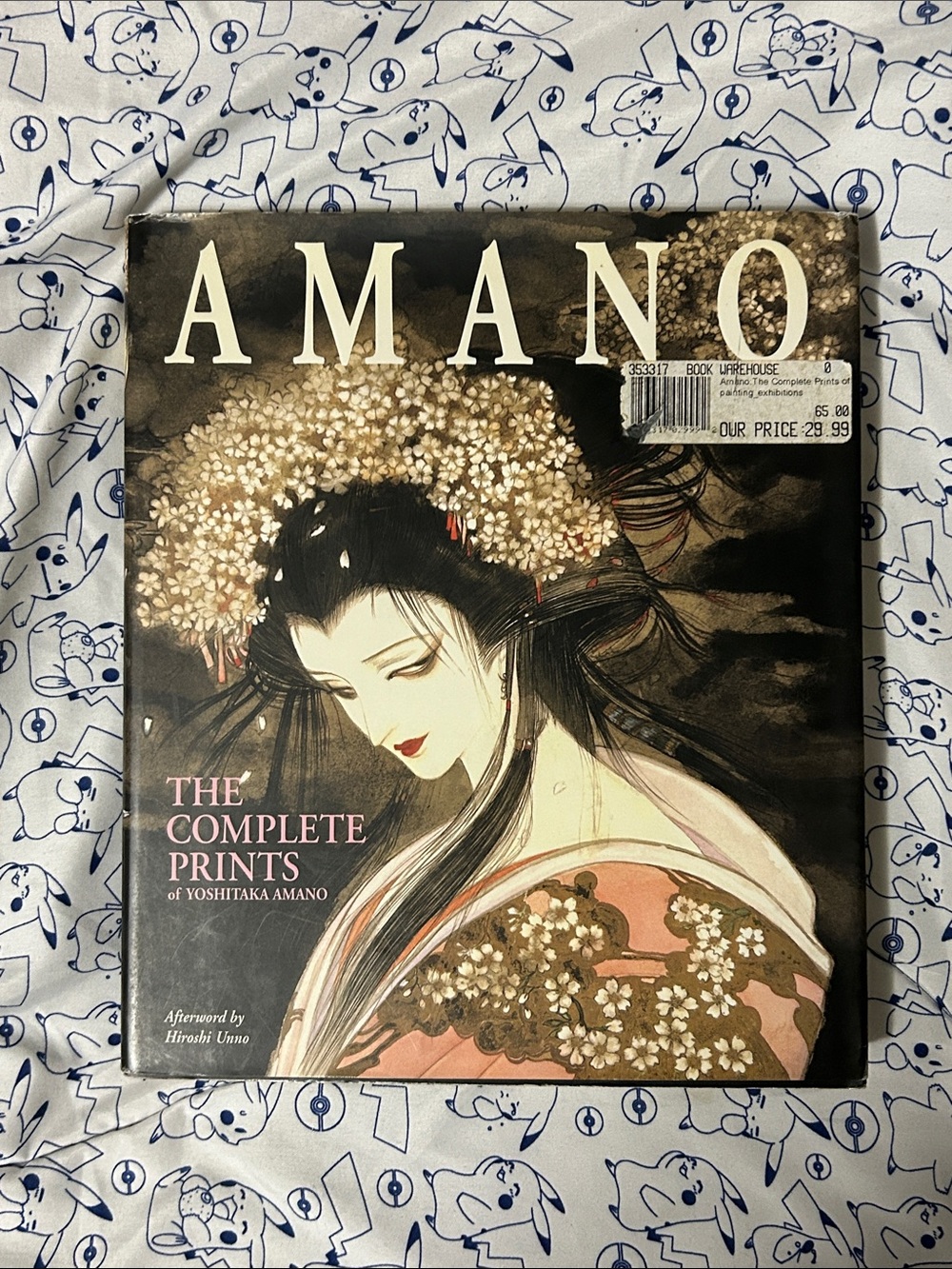 RARE | Out of Print | The Complete Prints by Yoshitaka Amano Softcover (2005)